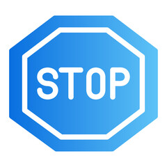 stop gradient icon