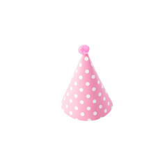 Pink Party Hat cutout, Png file.