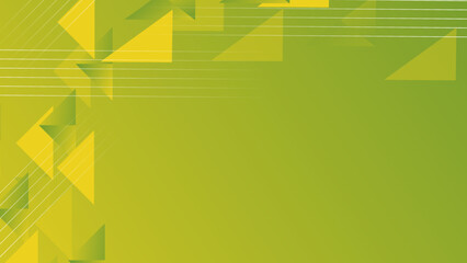 Modern abstract geometric light green background. Minimal object and gradient. Vector illustration.