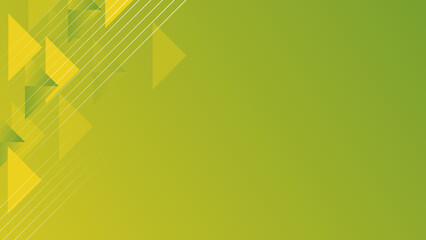 Modern abstract geometric light green background. Minimal object and gradient. Vector illustration.