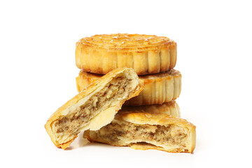 mooncookies on a white background