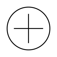 Ancillary Isolated Silhouette Solid Line Icon with ancillary, add Infographic Simple Vector Illustration