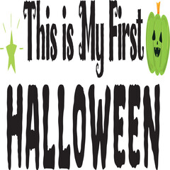 Obraz premium Halloween svg and t-shirt design