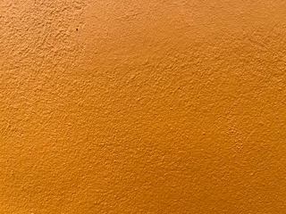 Fotobehang Orange texture of wall © natthapong