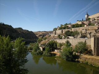 Old town of Toledo in Spain