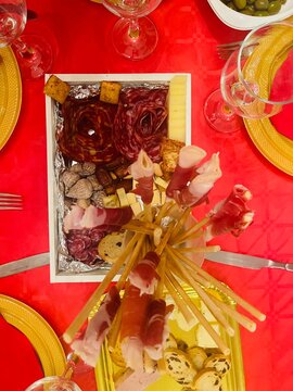 Tabla entremeses para cena