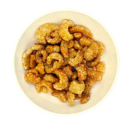 Crispy Pork Rinds (Top view)
