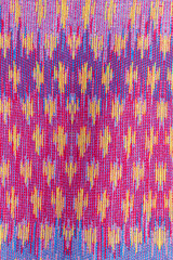 Patterns of Thai silk. Thai pattern background image.
