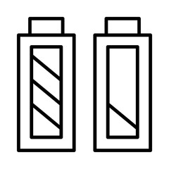 Energy Isolated Silhouette Solid Line Icon with energy, battery, exercise, fit, fitness, health Infographic Simple Vector Illustration