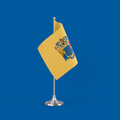 New Jersey Table Flag