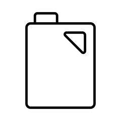 Petrol Isolated Silhouette Solid Line Icon with petrol, adventure, car, car-fluid, driving, road-trip Infographic Simple Vector Illustration