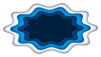 Blue wave, water wave, lines, blue sky background. Vector texture design poster banner abstract blue wallpaper background.
