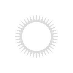 Rounded its like frame, Illustration vector graphic, ui or ux mobile, web, design template on your product