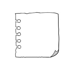 sheet doodle, its like frame, Illustration vector graphic, ui or ux mobile, web, design template on your product