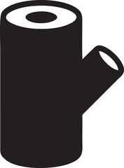 tree icon symbol image vector, illustration of the tree botany in black image