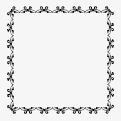frames in vintage style with elements of ornament, art, pattern, background, texture