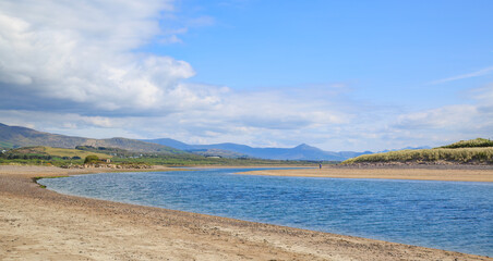 Renroo Beach, River Rinny, Ring of Kerry, Irland