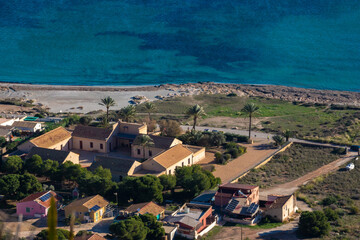 Fototapeta premium Provincia de Alicante - Santa Pola - Paisajes y lugares a visitar de esta ciudad costera de la Costa Blanca