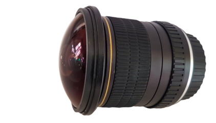 lens photography photo fish eye zoom isolated for backgroiund