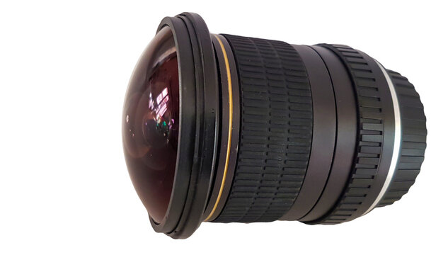 lens photography photo fish eye zoom isolated for backgroiund