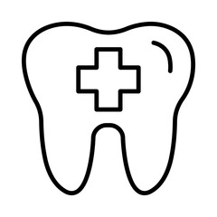 Health Isolated Silhouette Solid Line Icon with health, dental, dentist, hygiene, oral, tooth Infographic Simple Vector Illustration