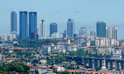 Istanbul and Skyscrapers