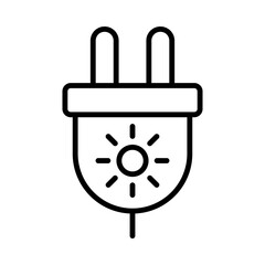 Ecology Isolated Silhouette Solid Line Icon with ecology, eco, environment, environmental, green-energy, power Infographic Simple Vector Illustration