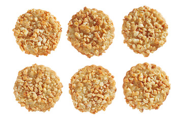 Biscuits with peanuts