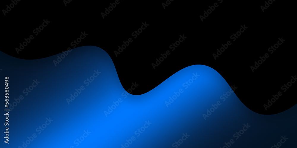Poster abstract modern overlap dark blue curve layer background with line and shadow decoration. elegant si