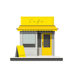 cafe coffee  isolated on white background transparent background png file