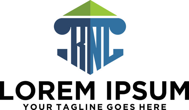 Law Firm Initial RNL letter logo