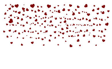 heart red Isolated on transparent background PNG file