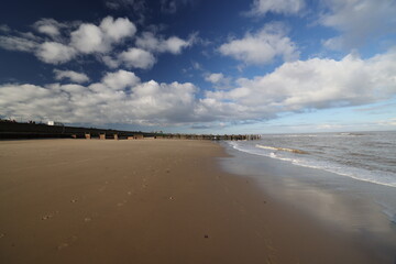Walcott beach Norfolk UK