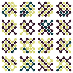 Asemic Glyph writing hieroglyph imitation abstract illustration