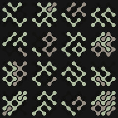 Asemic Glyph writing hieroglyph imitation abstract illustration