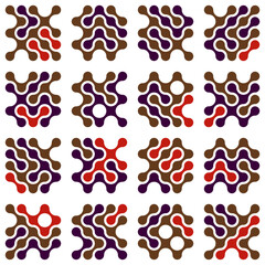 Fototapeta premium Asemic Glyph writing hieroglyph imitation abstract illustration