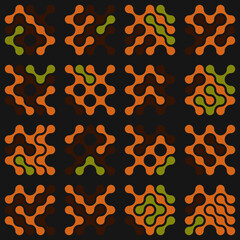 Asemic Glyph writing hieroglyph imitation abstract illustration