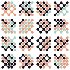 Asemic Glyph writing hieroglyph imitation abstract illustration