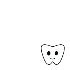 funny white healthy  tooth wallpaper 