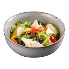 Bowl of fresh greek salad