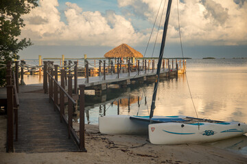 Obraz premium On the beach, Key Largo, Floridaback