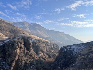 Fototapeta premium Panorama of the mountains. 