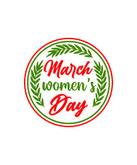 March women's day SVG cut file