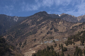 Fototapeta premium landscape in the mountains