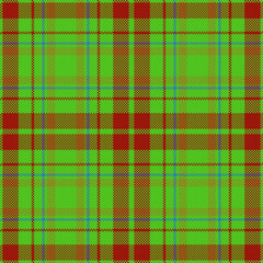 Texture check fabric. Vector pattern background. Tartan plaid textile seamless.