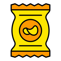 Snacks Filled Line Icon