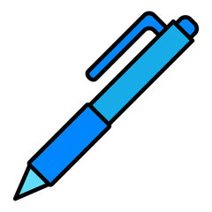 Pen Filled Line Icon