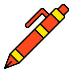 Pen Filled Line Icon