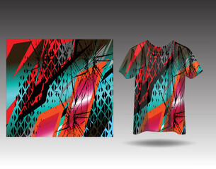 Tshirt sports design for racing  jersey  cycling  football  gaming  motocross