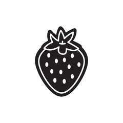 Strawberries slot color line icon. Gambling casino.